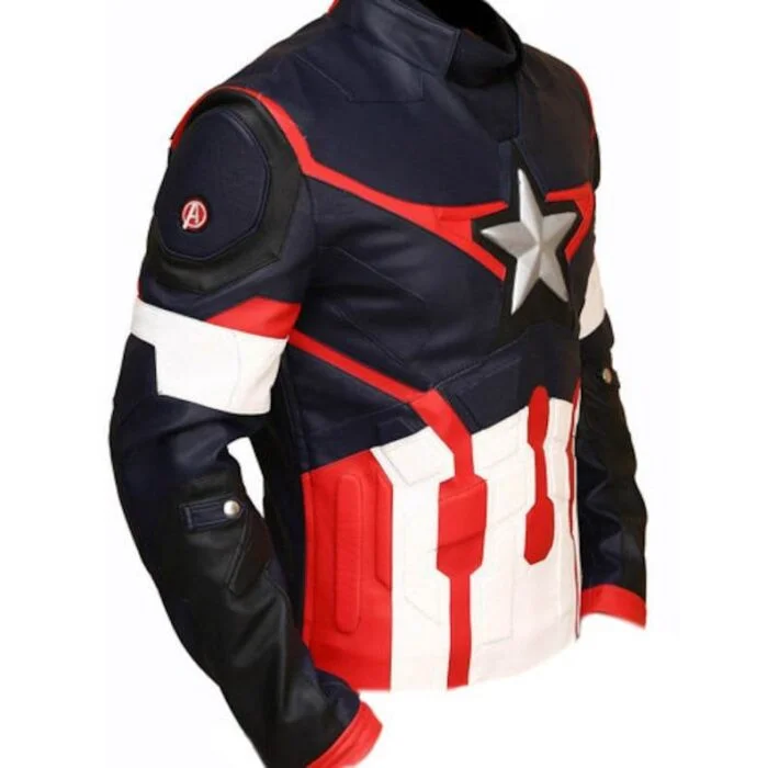 Captain America Civil War Real Leather &Amp; Synthetic Leather