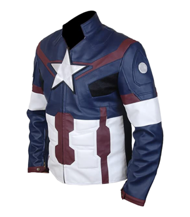 Captain America Leather Jacket for Sale by Sharsal