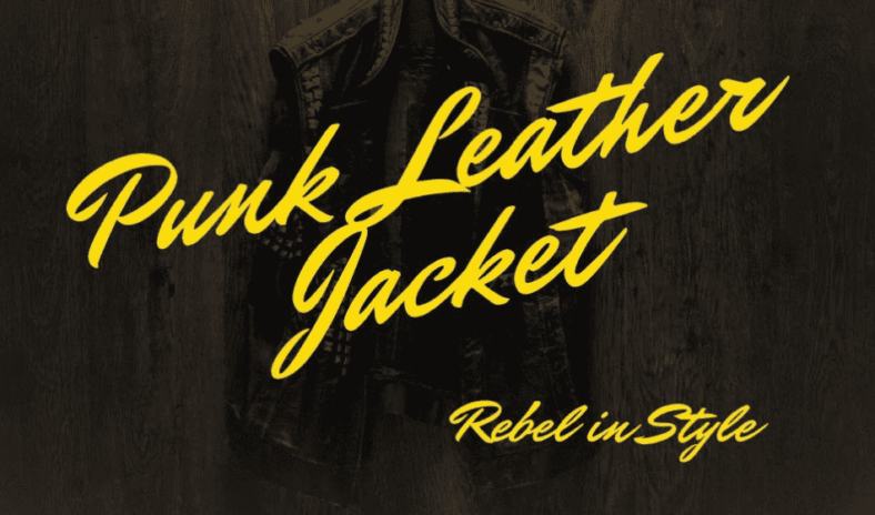 A Punk Leather Jacket : Rebel In Style 1 Punk Jackets