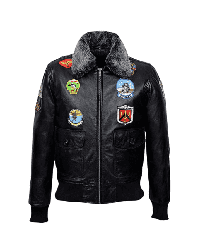 Mens A-1 Flight Bomber Leather Jacket
