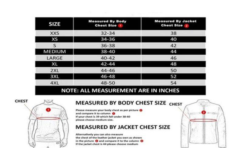 Black Leather Blazer For Men 5 Black Leather Blazer For Men Size Chart