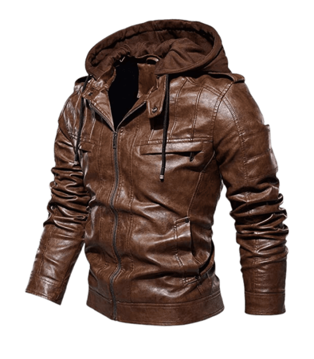 bomber jacket with hood by sharsal