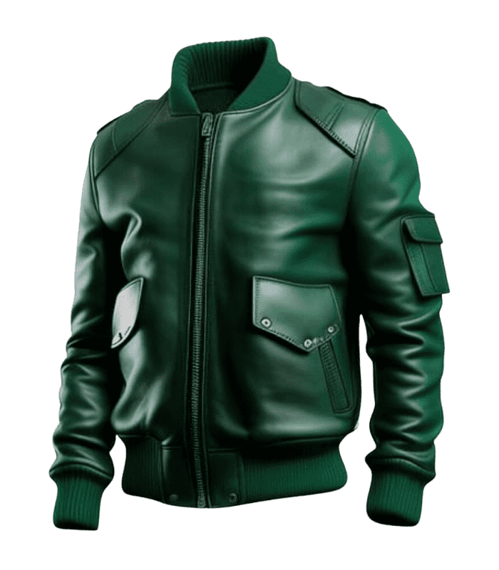 Bomber Jacket Green By Sharsal