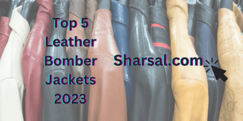 Top 5 Leather Bomber Jackets For Men 1 Top 5 Bomber Leather Jackets For Men