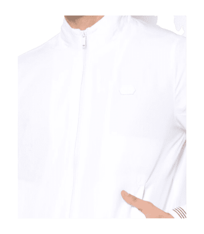 White bomber jackets by sharsal