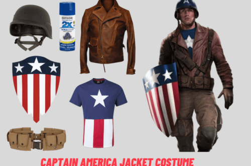 Captain America Jacket Costume By Sharsal