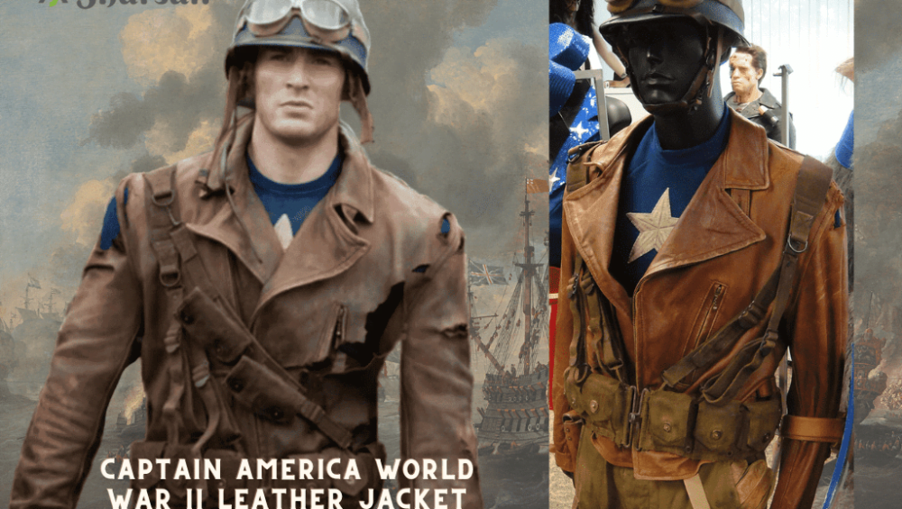 Captain America Ww2 Leather Jacket 1 Captain America World War 2 Leather Jacket
