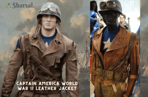 Captain America World War 2 Leather Jacket