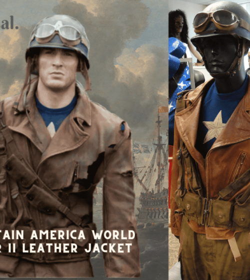Captain America World War 2 Leather Jacket
