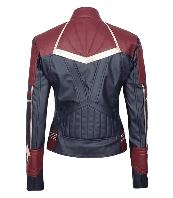 carol danvers captain marvel leather jacket